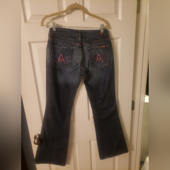 Size 28 7 for all Mankind jeans - Picture 4 of 4
